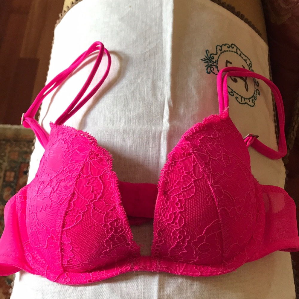 Pink Victoria secret bra